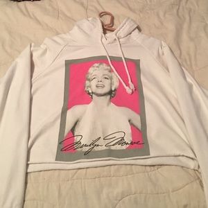 Crop top hoodie