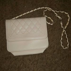 NWOT White crossbody purse