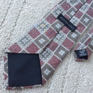 Austin Grey Accessories - Tribal Patchwork Holiday Print Tie Austin Grey Accessories - Tribal Patchwork Holiday Print Tie