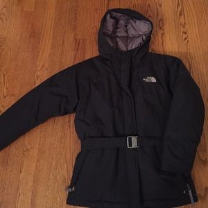 North Face girls Large Goose Down jacket