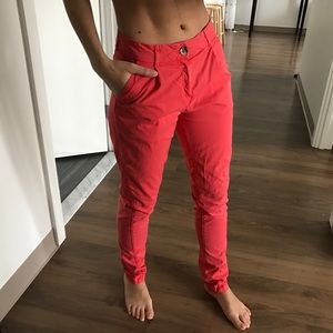 💥SOLD💥 Topshop Red Trousers
