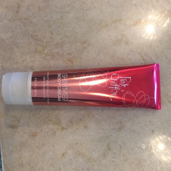 Bath and body works shimmer body cream