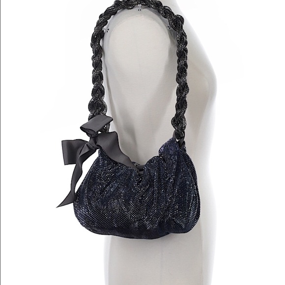 Kotur beaded ribbon shoulder bag