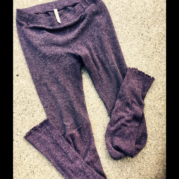 ISO Free People Knit Leggings Large