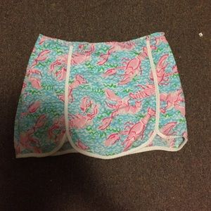Lilly Pulitzer Lobstah Roll Skort-Size 4