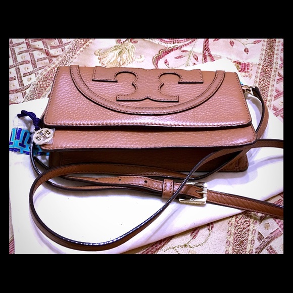Authentic Tory burch T small cross body bag