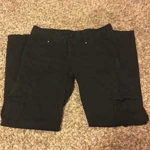 GAP black cargo pants