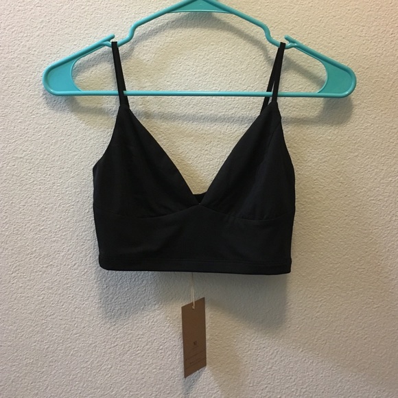mura boutique black crop top