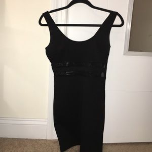 tight black dress