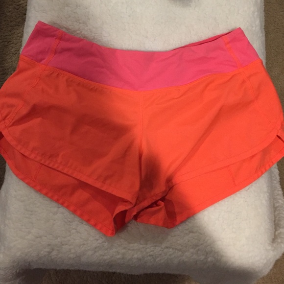 Lululemon speed shorts
