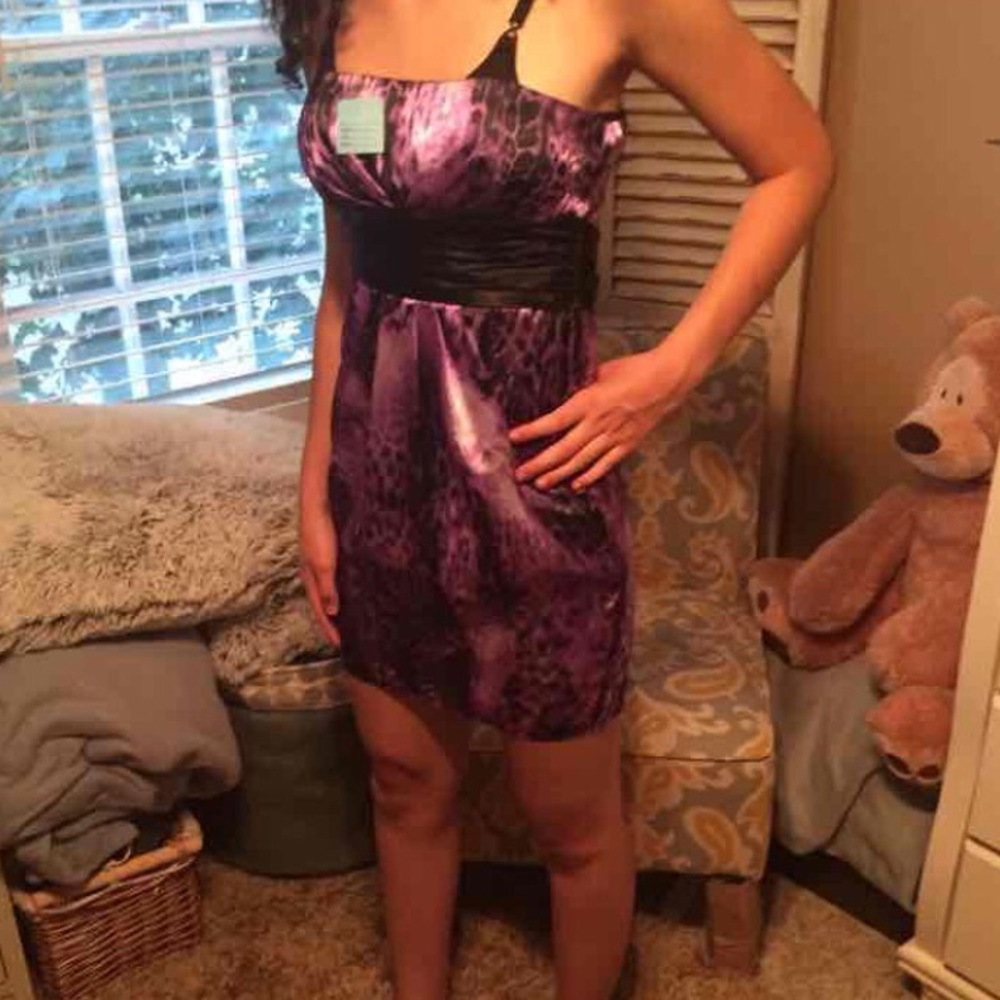 NWOT Strapless Mini Dress