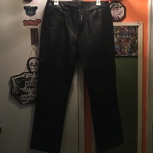Guess leather pants