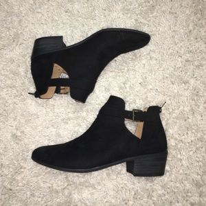 Black booties