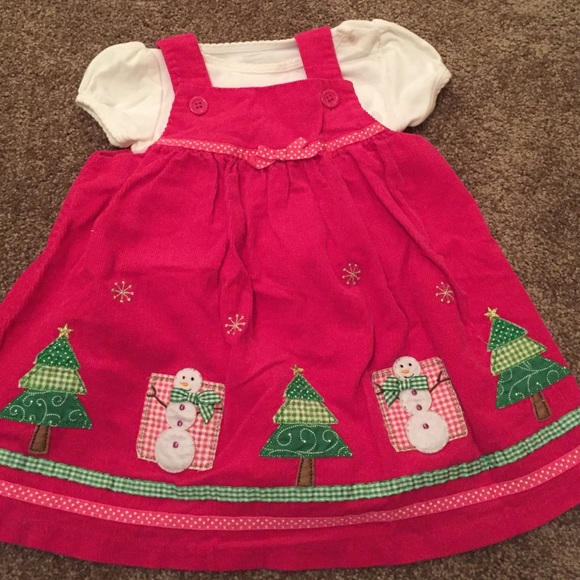 Snowman corduroy jumper