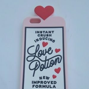 IPhone 6 &6S Phone Case - Pink & Red Love Potion