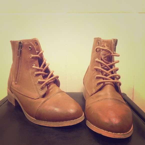 Brown Forever 21 Booties