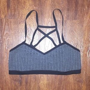 Comfy Grey Nollie Bralette