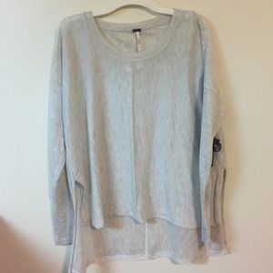 new with tags high low sweater