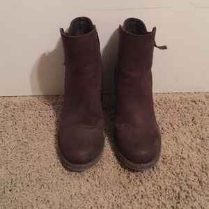 Altar'd State Brown Booties Sz 7