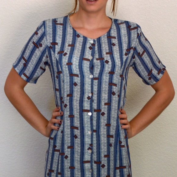 Funky geometric dress - Picture 1 of 2