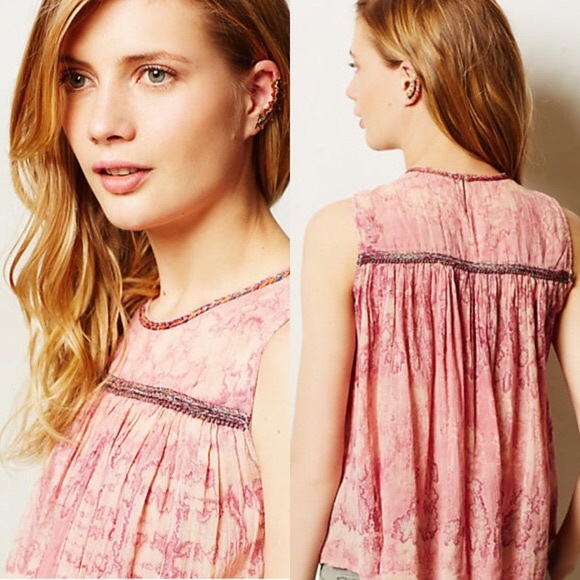 Anthropologie Holding Horses PICO TANK sold out