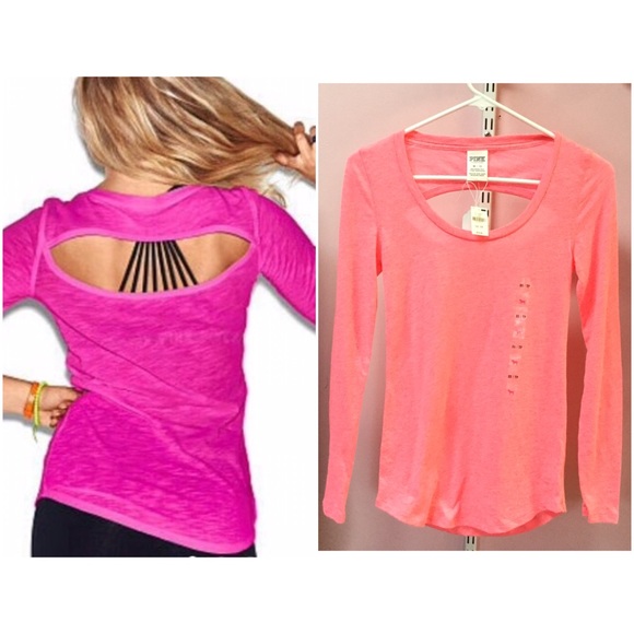 PINK Victoria's Secret Tops - 🎈FINAL SALE🎈 PINK VS Open Back Top