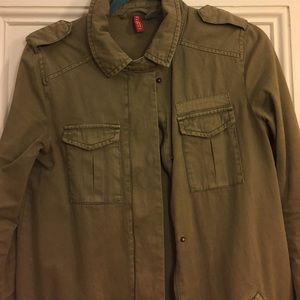 Army green jacket