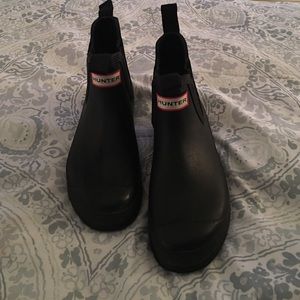 hunter ankle boots