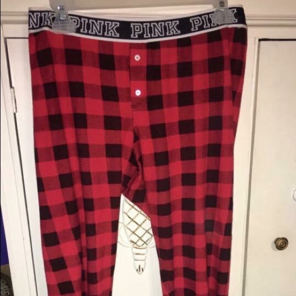 Victoria's Secret PINK plaid pants