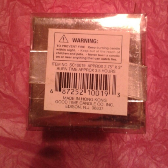 October Birthstone Candle - Picture 4 of 4