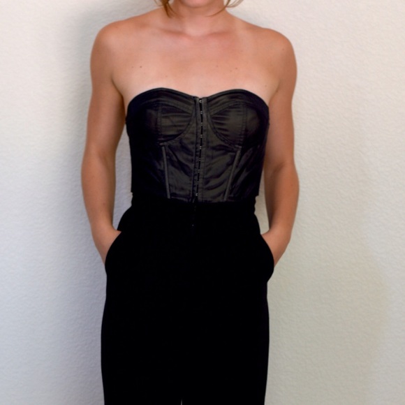 BCBG corset jumpsuit. Meow! - Picture 1 of 3