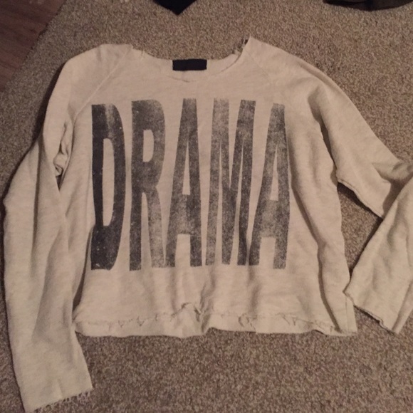 Cropped sweatshirt - Picture 1 of 2