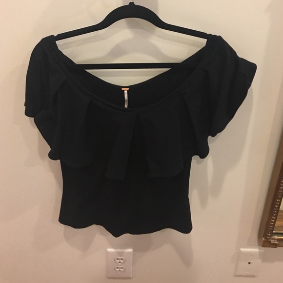 Free people off the shoulder shirt