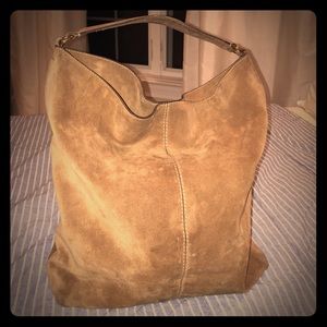 Banana Republic Italian Suede Hobo