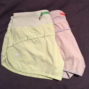 Lululemon Speed Shorts