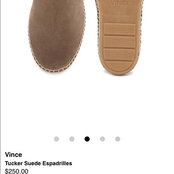 Vince Tucker Suede Espadrilles