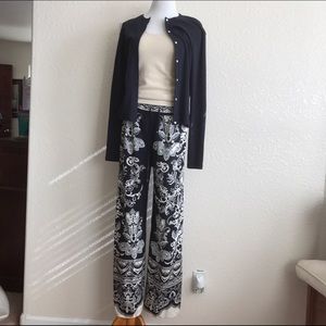 Cynthia Rowley bold print pants