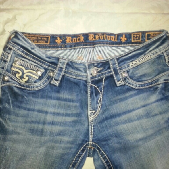 Holly Boot Rock Revival Ankle cropped