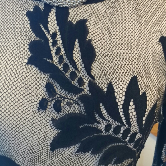 💰SOLD💰Lovely day black see-through lace dress - Picture 3 of 4