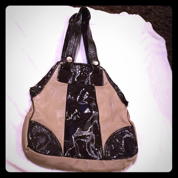 Gustto Brown and Camel Leather Bag. Never Used.