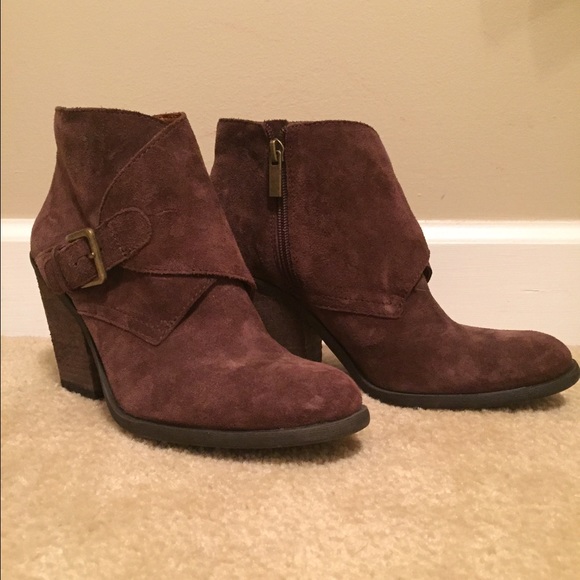 Suede Booties