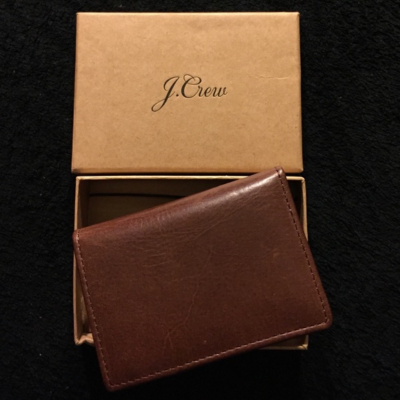 J. Crew Leather wallet