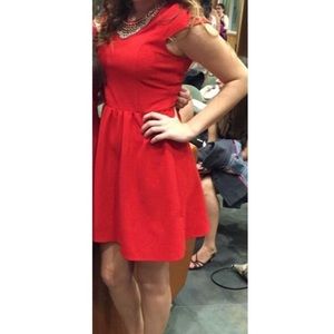 Francesca's Collection Red Party Dress