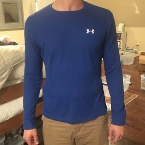 Men's Under Armour blue thermal