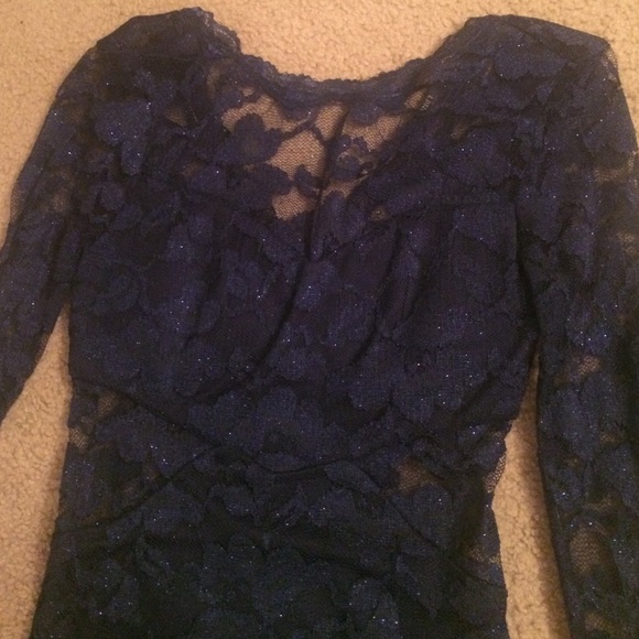 B. Darlin Midnight Blue Dress - Picture 3 of 4