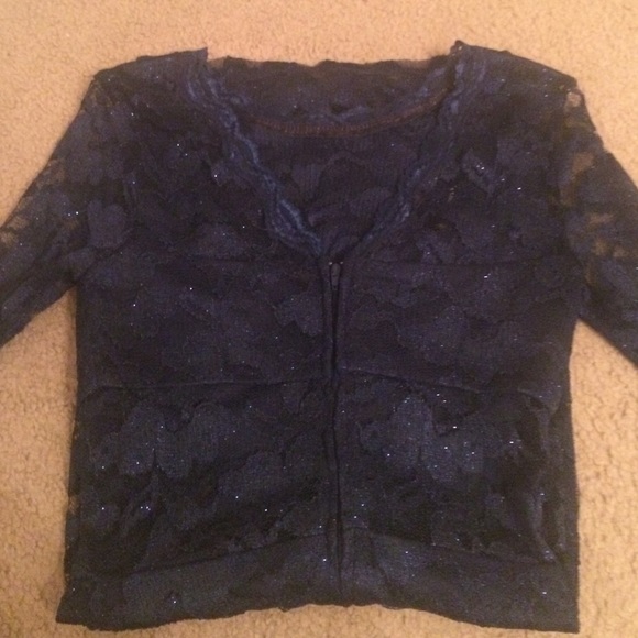 B. Darlin Midnight Blue Dress - Picture 4 of 4