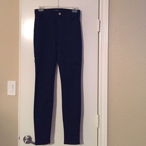 JBrand High Rise Black Denim