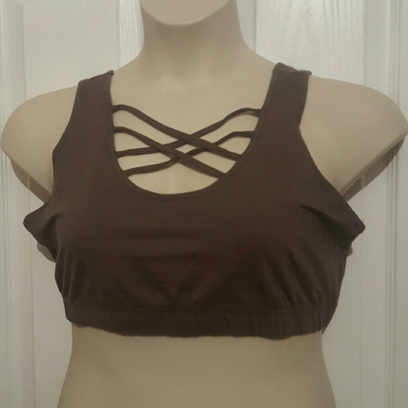 Plus size strappy bralette - Picture 1 of 3