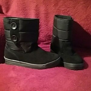 Lands End black boots