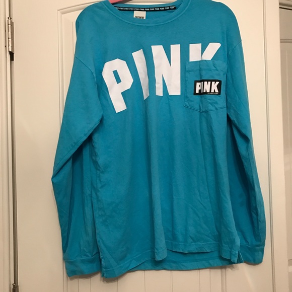 pink long sleeve shirt